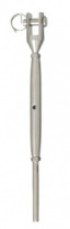 Талрепы закрытые "вилка-обжим для троса" ART 814066 вилка фрезерованная
