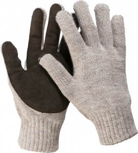Утепленные перчатки ЗУБР Тайга Профессионал, S-M 11467-S