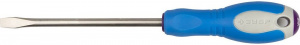 Отвертка Cr-V сталь, трехкомпонентная рукоятка, цветовая индикация типа шлица, SL, 8,0x150мм Зубр "ЭКСПЕРТ" 25251-8.0-150