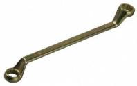 Ключ накидной изогнутый "МАСТЕР", Cr-V, 19x22мм STAYER 27135-19-22
