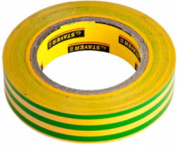 Изолента "PROFI" желто-зеленая ПВХ (15 мм х 10 м; 0.18 мм) Stayer 12292-S-15-10