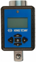 Электронный динамометрический адаптер KING TONY 34207-1A, 1/4", 6-30 Нм, кейс