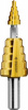 Сверло ступенчатое 2-х модульное ПРОФЕССИОНАЛ по сталям и цветным металлам (4-22 мм; 10 ступеней; Р6М5; TiN) ЗУБР 29673-4-22