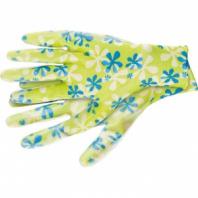 Садовые перчатки PALISAD из полиэстера с нитриловым обливом, зеленые, L 67743