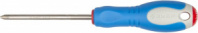 Отвертка Cr-V сталь, трехкомпонентная рукоятка, цветовая индикация типа шлица, PH №2, 100мм Зубр "ЭКСПЕРТ" 25252-2-100_z01