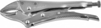 Универсальный ручной зажим Зубр Эксперт для круглых профилированных и плоских деталей губки из кованой Cr-V стали 180 мм 22510-18