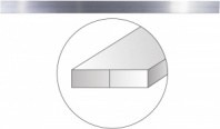 Прямоугольное алюминиевое правило 2м Inforce Профи 06-02-0008