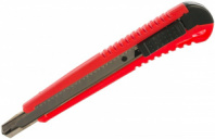 Нож 9 мм, выдвижное лезвие, металлическая направляющая MATRIX  78909