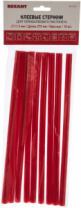 Клеевые стержни (10 шт; 11х270 мм; красные) REXANT 09-1274