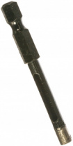 Коронка алмазная по керамограниту, серебряная пайка (5 мм) TRIO-DIAMOND GCB751