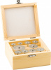 Набор мини-кругов Зубр с алмазным напылением на шпильке в пластиковом боксе диаметр 16-40 P200 хвостовик 3 мм, 10 предметов 33385-H10