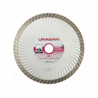 Диск алмазный "ТУРБО+" (200х22,2 мм) универсальный URAGAN 909-12151-200