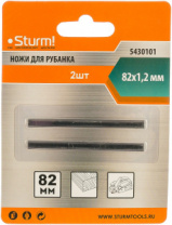 Нож (2 шт; 82 мм) для рубанков Sturm 5430101