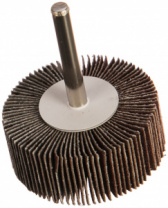Шлифовальный круг Зубр веерный лепестковый на шпильке тип КЛО зерно - электрокорунд нормальный P120 20x50 мм 36601-120