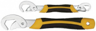 Универсальные ключи 9-22 мм; 23-32 мм (прорезиненные ручки, 2 шт) FIT IT 63783
