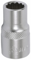 Головка торцевая двенадцатигранная (17 мм; 1/2") МАСТАК 000-42017