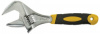 Ключ разводной Гранд (CrV, узкие губки, увеличенный захват, прорезинная ручка, 200 мм) FIT HQ 70192