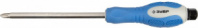 Ударная отвертка, сквозной Cr-Mo стержень с усилителем под ключ, двухкомпонентная рукоятка, PH №3, 150мм Зубр "АВТО-ЭКСПЕРТ" 25272-3-150
