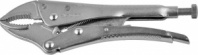 Универсальный ручной зажим Зубр Эксперт для круглых профилированных и плоских деталей губки из кованой Cr-V стали 250 мм 22510-25