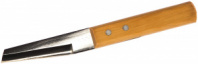 Хозяйственный многоцелевой нож, деревянная рукоятка СИБРТЕХ 78983
