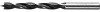 Сверло спиральное по дереву М-образная заточка (8х71х110 мм; сталь 45) Uragan 29419-110-08