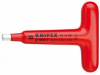 Отвертка для винтов с T-образной ручкой профиль внутренний шестигранник KNIPEX KN-981408