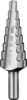 Сверло ступенчатое по сталям и цветным металлам (6-20 мм; 9 ступеней; Р6М5) ЗУБР 29670-6-20-8_z01
