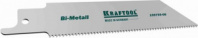 Полотно Kraftool по металлу для электроножовки S1122EF 1/2" S разведенные фрезерованные зубья Bi-Metall шаг 1.4 мм 180 мм 159755-18