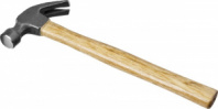 Молоток-гвоздодер с деревянной ручкой 225г STAYER STANDARD TopStrike 20232-225