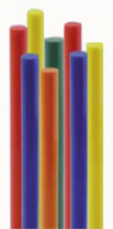 Стержни разноцветные (16 шт; 7х150 мм) для клеевых пистолетов STEINEL 006969