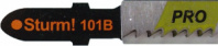 Набор пилок для лобзика 101B (5 шт.) Sturm 9019-03-101B