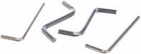 Ключи Z образный для мебельной стяжки SW3 и SW4 Tech-Krep оцинкованный 4 шт 109181
