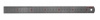 Нержавеющая двусторонняя линейка, непрерывная шкала 1/2мм / 1мм, двухцветная, длина 0,3м, толщина 0,7мм Зубр 34280-0.9-030