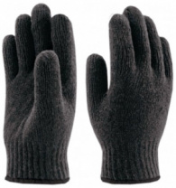 Двойные перчатки х/б СПЕЦ-SB черные Пер 045