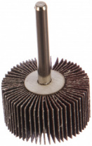 Круг шлифовальный лепестковый с оправкой на шпильке (40х20х6 мм; P100) MESSER 11-40-100