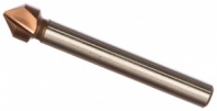 Зенкер конусный с кобальтовым покрытием (8.3х50 мм; М4) по металлу для дрелей Зубр 29732-4